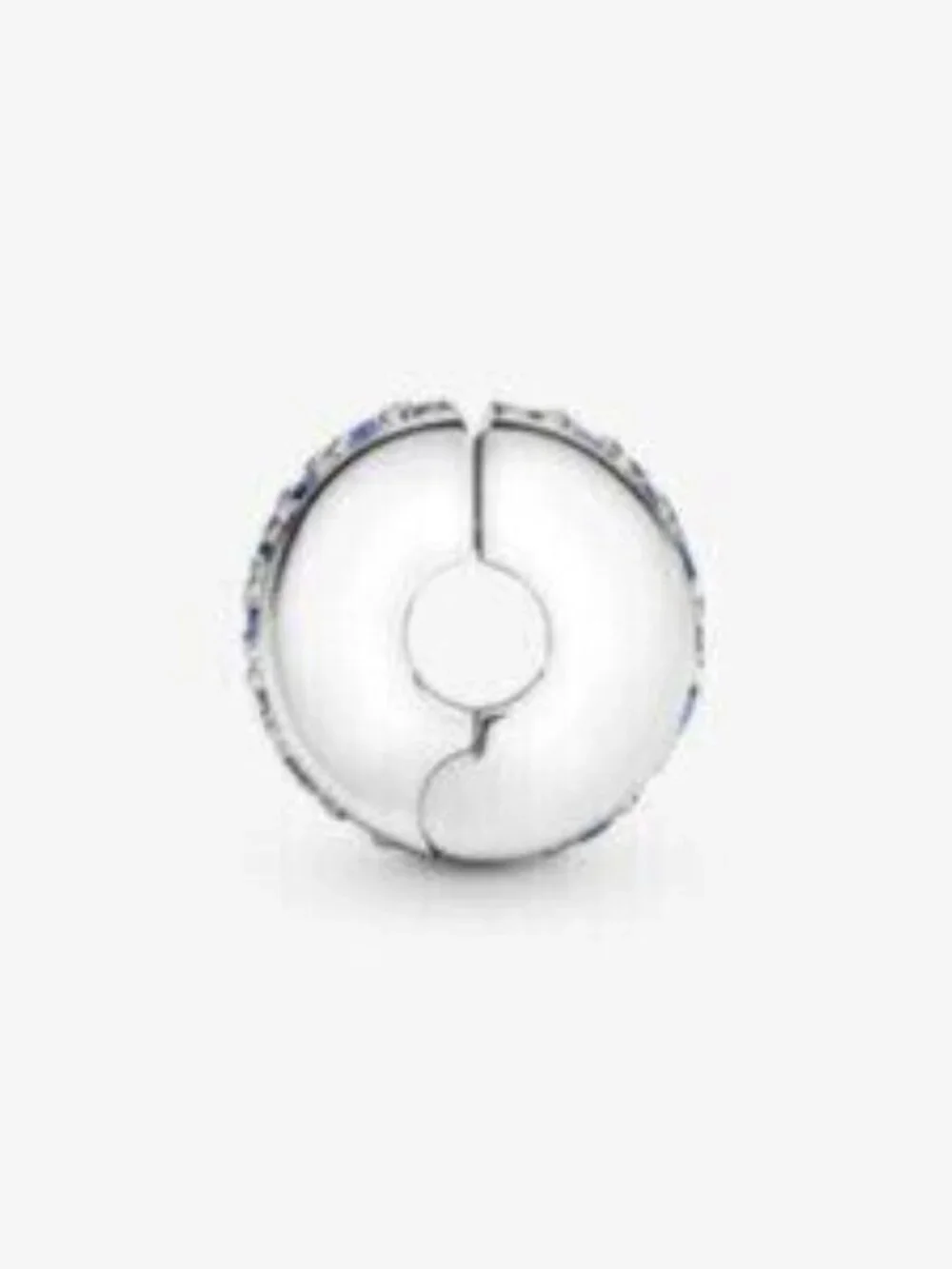 Pandora Blue Pav Clip Charm